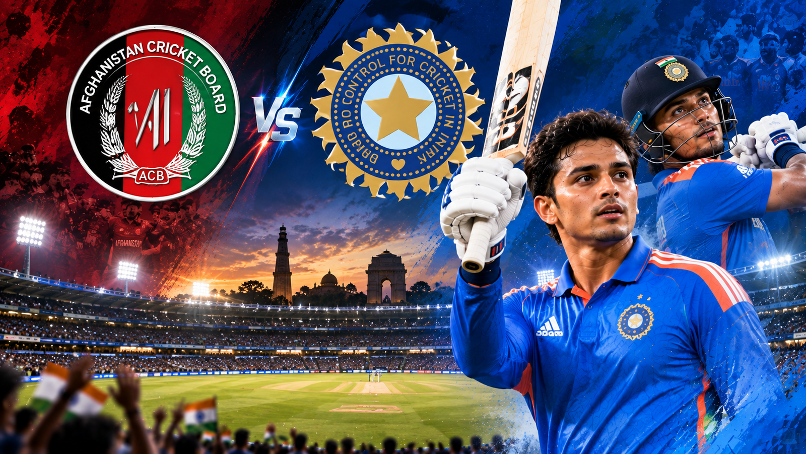 Abhishek Sharma celebrates explosive 82 as India beat Afghanistan by seven wickets in first T20I at Arun Jaitley Stadium in Delhi