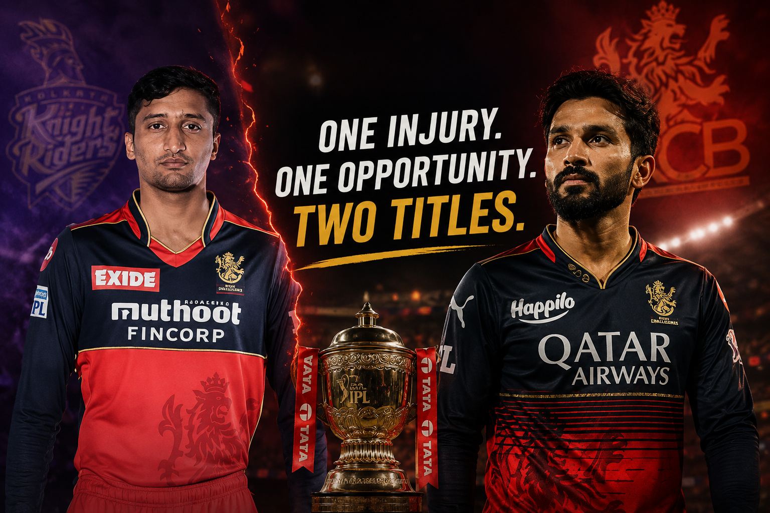 Luvnith Sisodia The RCB-KKR Link Behind Two IPL Titles