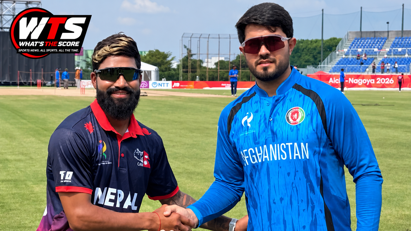 Nepal beat Afghanistan by five wickets in Asian Games 2026 Group A cricket match at Korogi Sports Park in Nisshin, Japan
